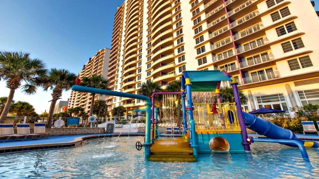 1 Bedroom Direct Oceanfront Condo Wyndham Ocean Walk Resort - Daytona Funland 703 代托纳海滩 外观 照片